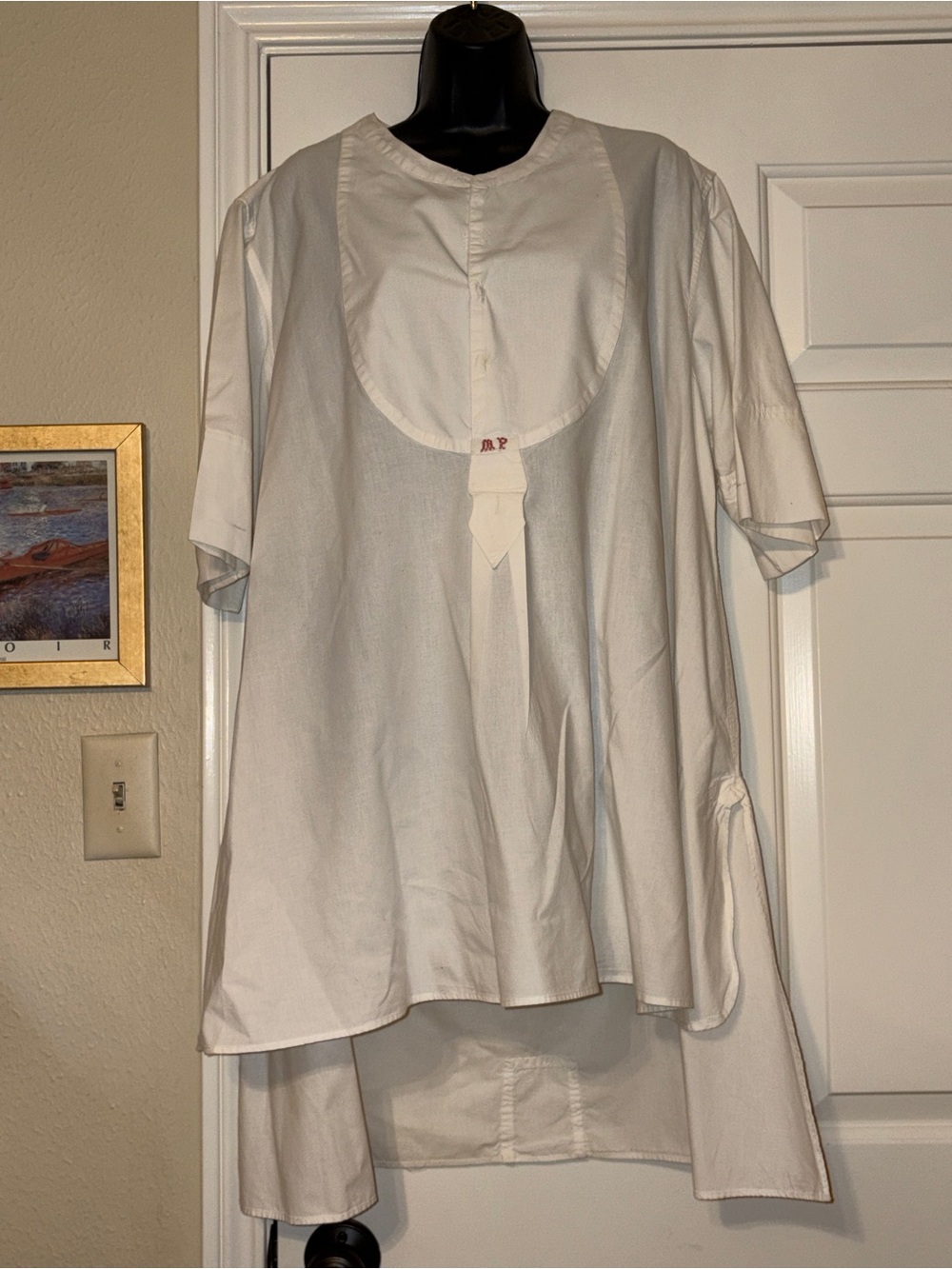 Magnolia Pearl White Layered Tunic Top | oversized